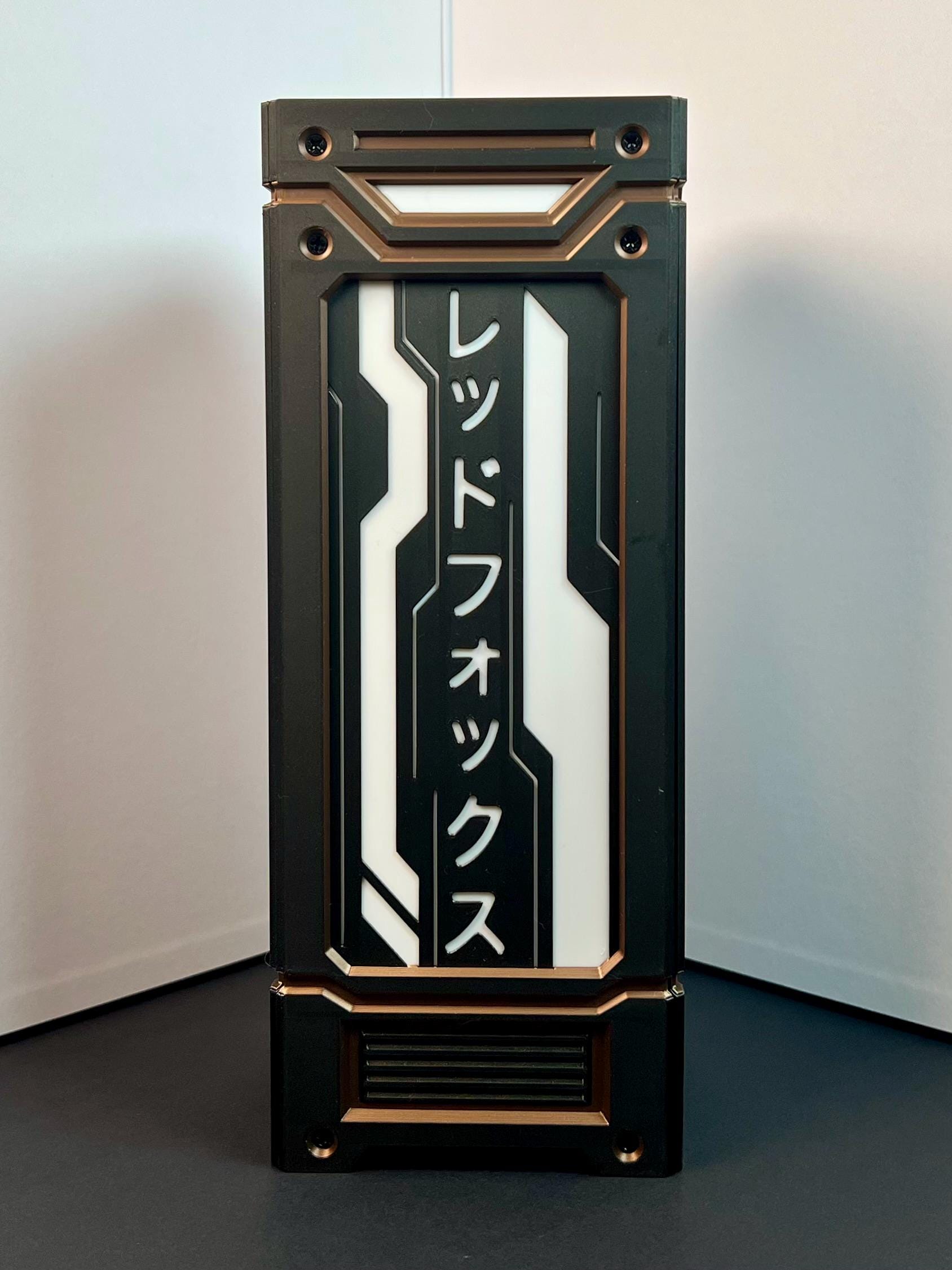 Cyberfox Lamp - 3d Printed