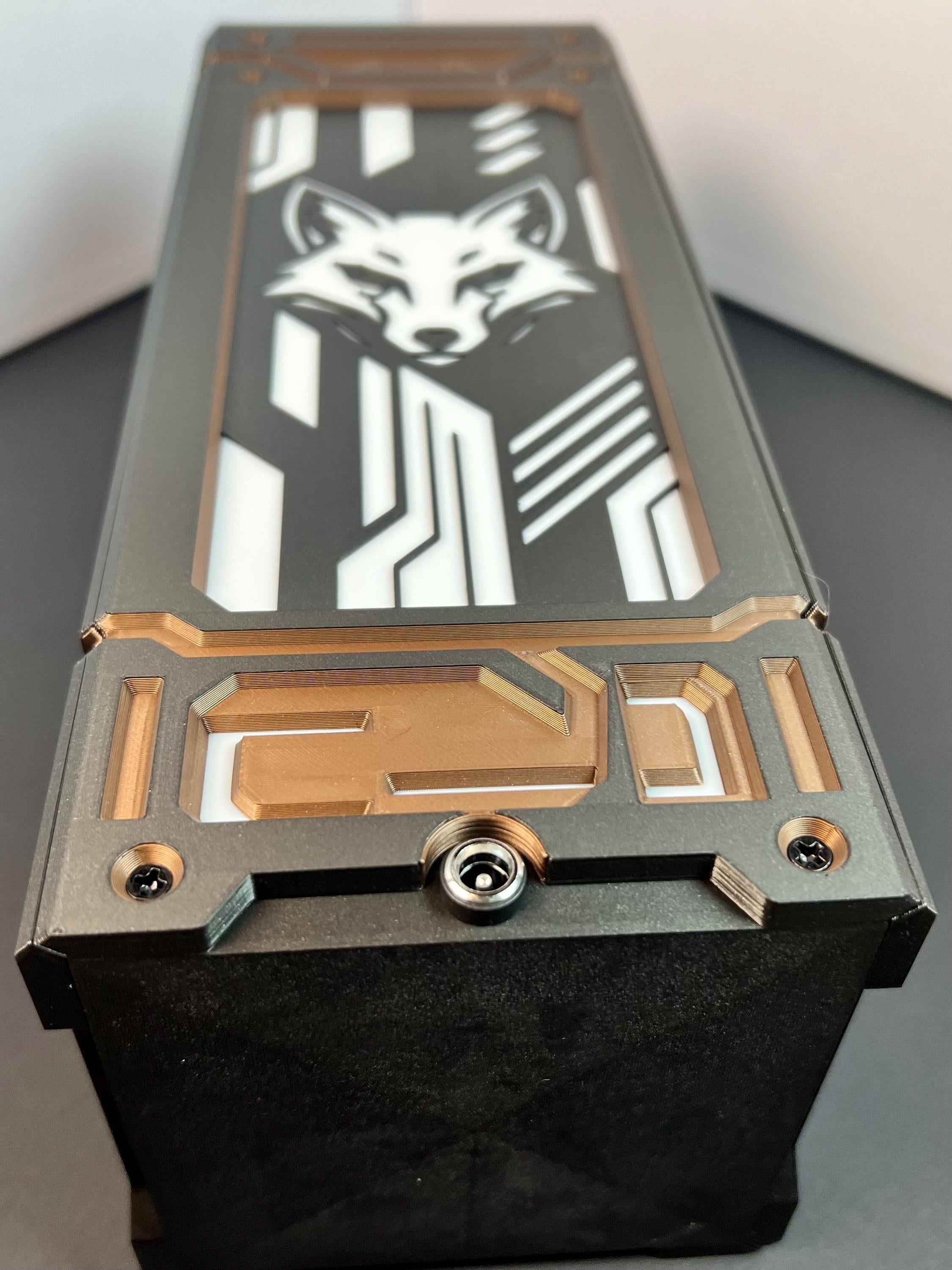 Cyberfox Lamp - 3d Printed