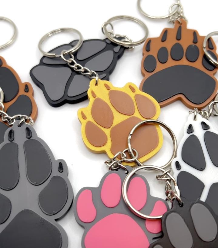 NFC Keychain Paws