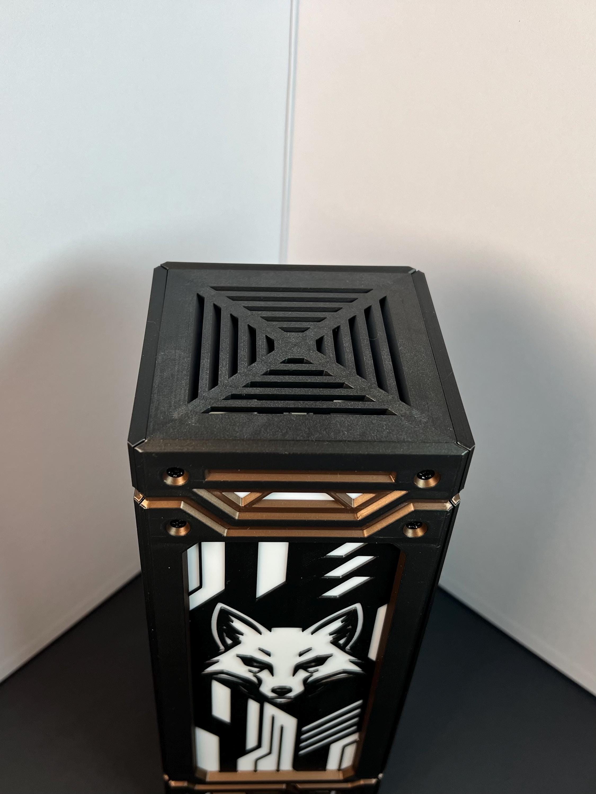 Cyberfox Lamp - 3d Printed