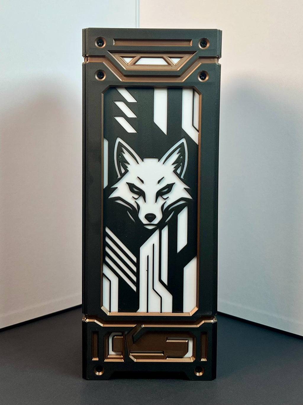 Cyberfox Lamp - 3d Printed