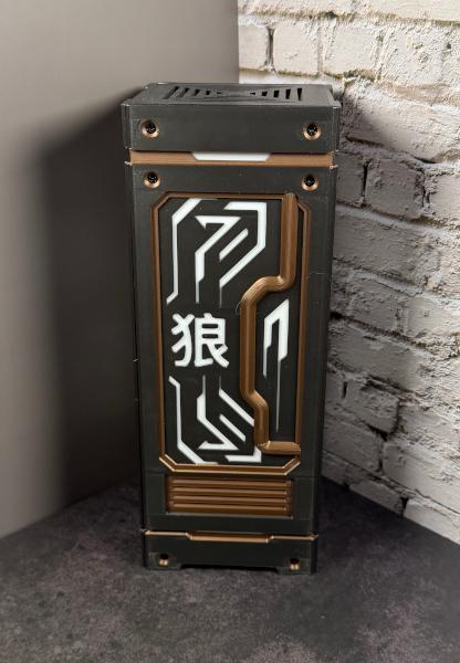 Cyberwolf Lamp - 3D Printed